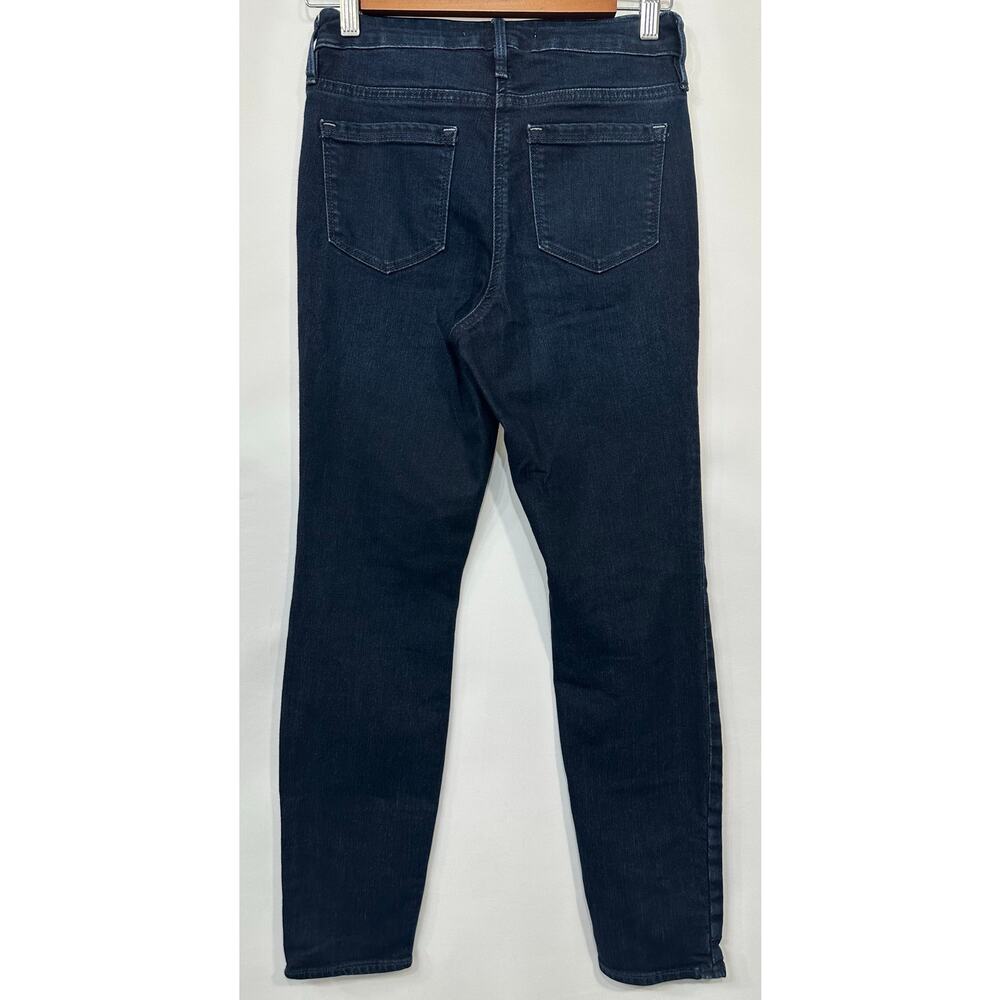 Athleta Sculptek Dark Wash Skinny Jeans Women’s Size 2 Sculpting Stretch Denim - Picture 3 of 12
